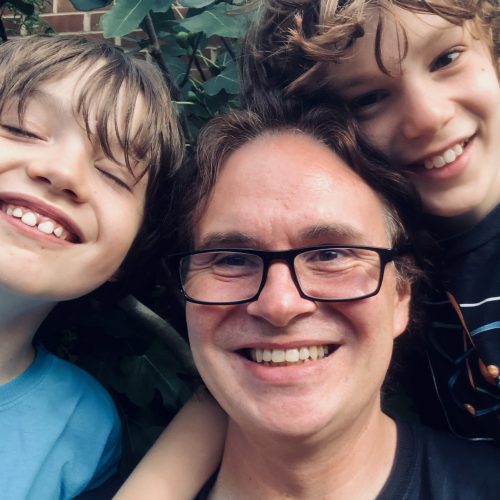 Richard with his family