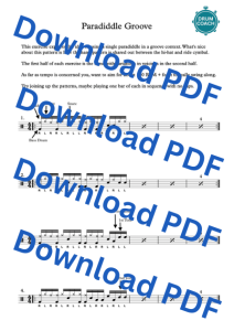Download paradiddle worksheet